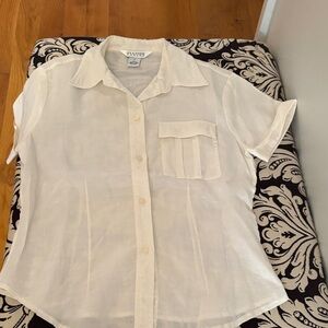 Allison Taylor Linen button down Shirt